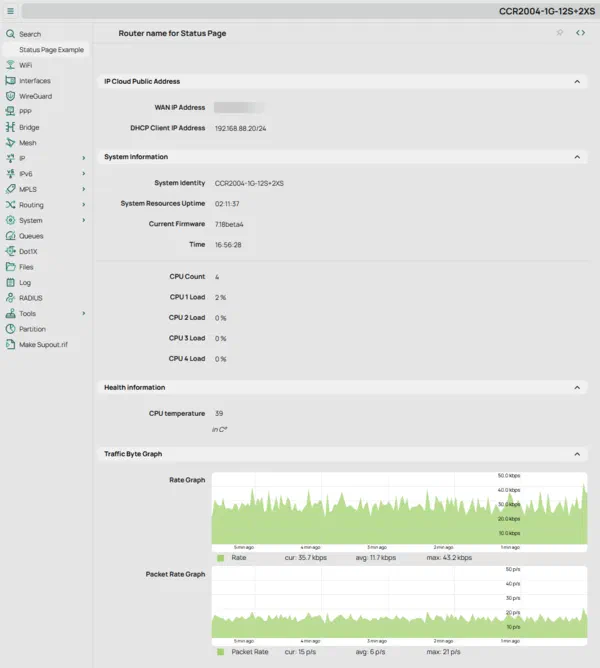 You look good, Router OS v7. Goodbye though