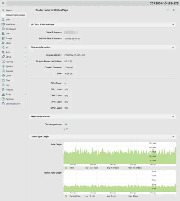 You look good, Router OS v7. Goodbye though
